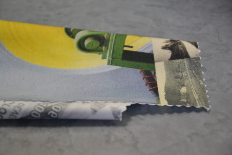 Percale de coton imprimée par Up'Textile
