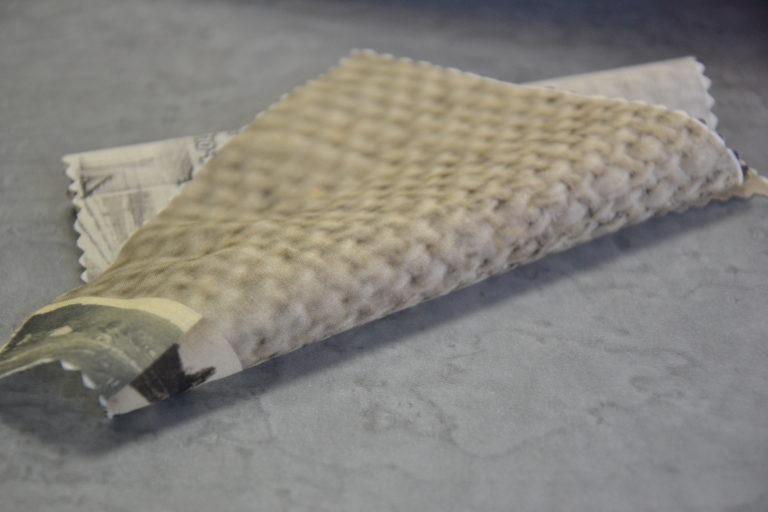 Voile de coton 70 g/m² imprimé par Up'Textile
