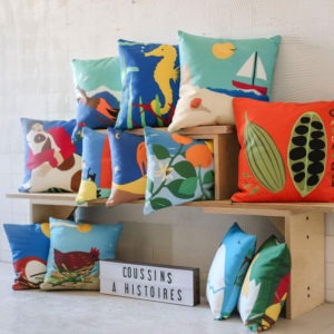 Coussin à histoires