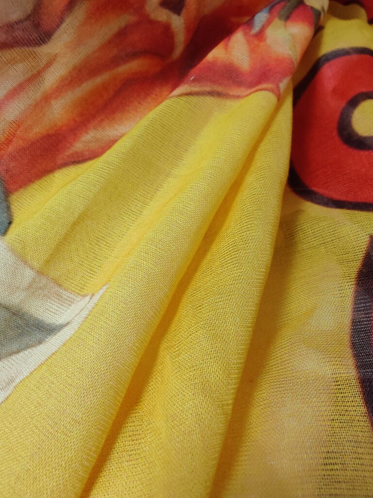 Toile à beurre 65 g/m² imprimée par Up'Textile