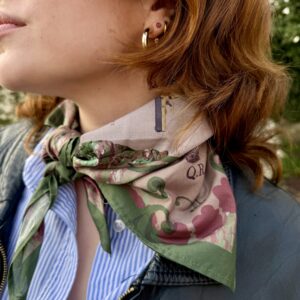 Foulard d'instruction femme QR Créations