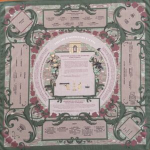 Foulard d'instruction armée française