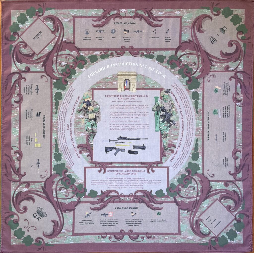 Foulard d'instruction soldat